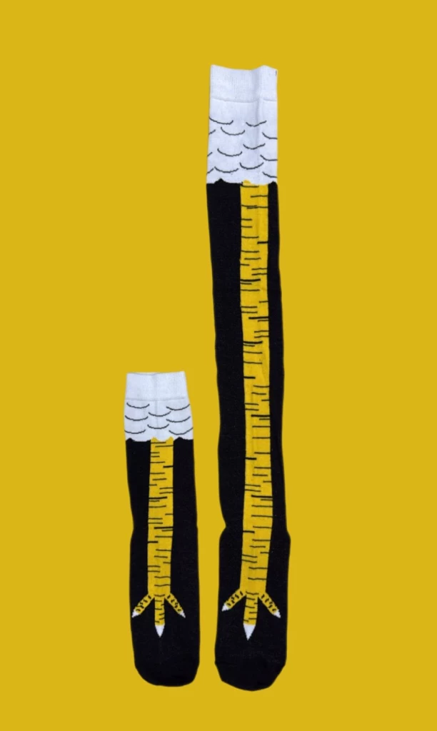 رجلين دجاجة