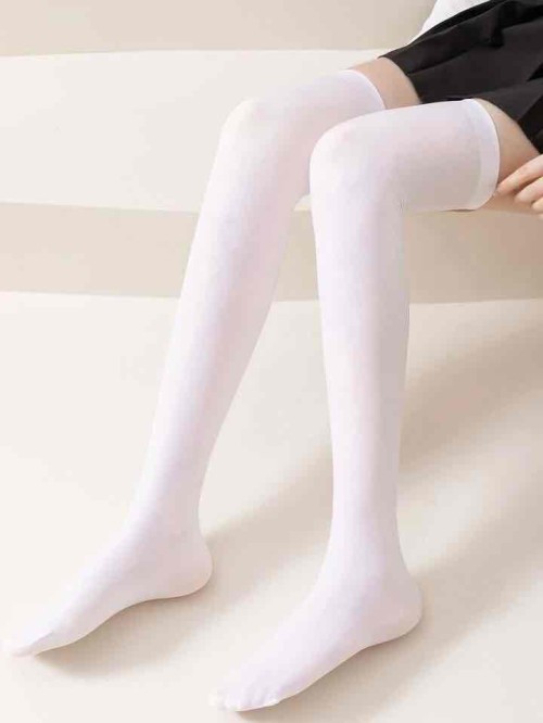 Above knee white